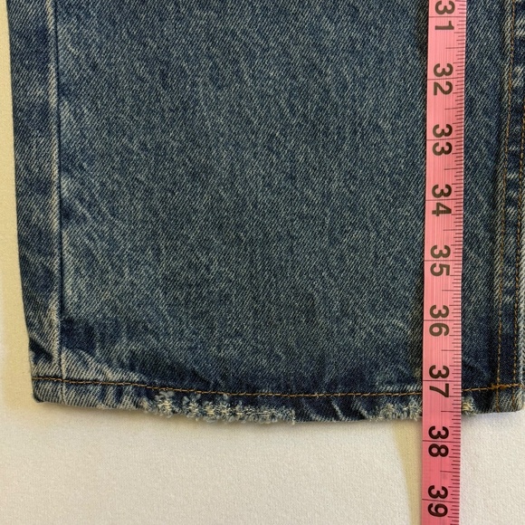 Levi’s Ankle Column Skirt, Waist 25, Distressed Blue (Medium Wash), NWT - Picture 14 of 16